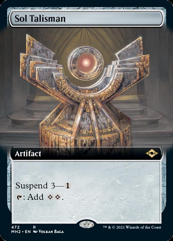 Sol Talisman (Extended Art) [Modern Horizons 2] | Kessel Run Games Inc. 