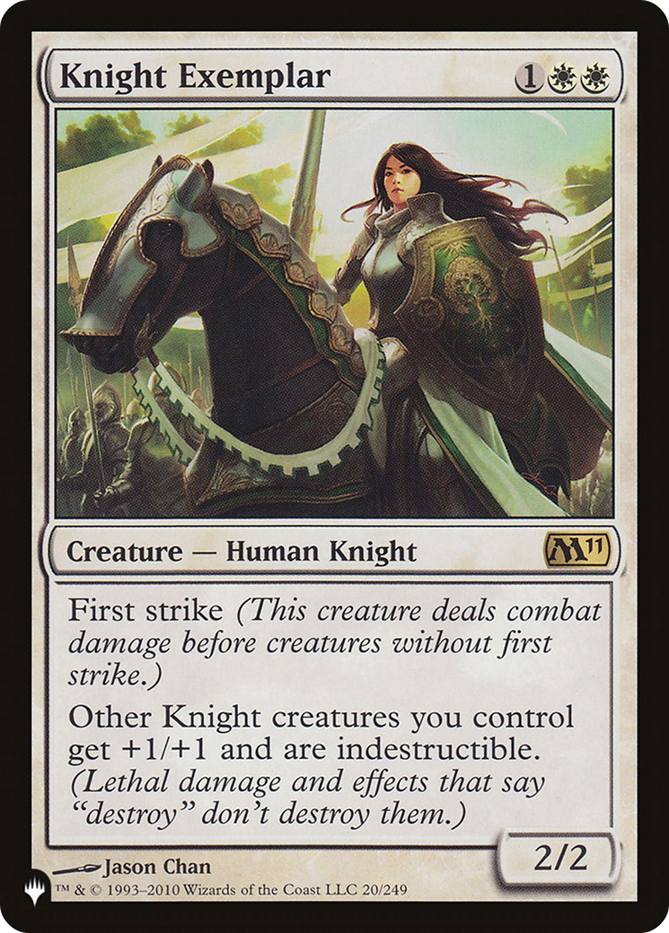 Knight Exemplar (Magic 2011) [The List] | Kessel Run Games Inc. 