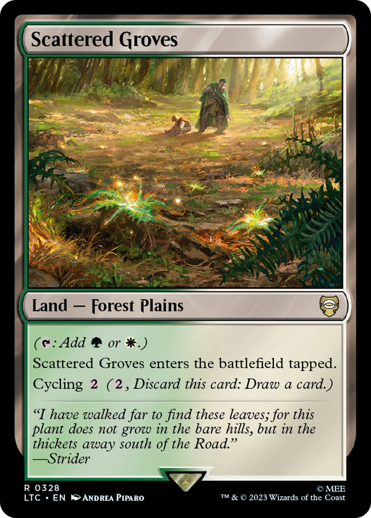 Scattered Groves [The Lord of the Rings: Tales of Middle-Earth Commander] | Kessel Run Games Inc. 