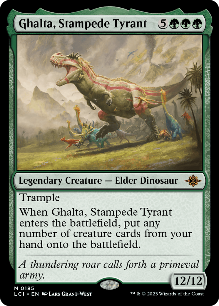 Ghalta, Stampede Tyrant [The Lost Caverns of Ixalan] | Kessel Run Games Inc. 