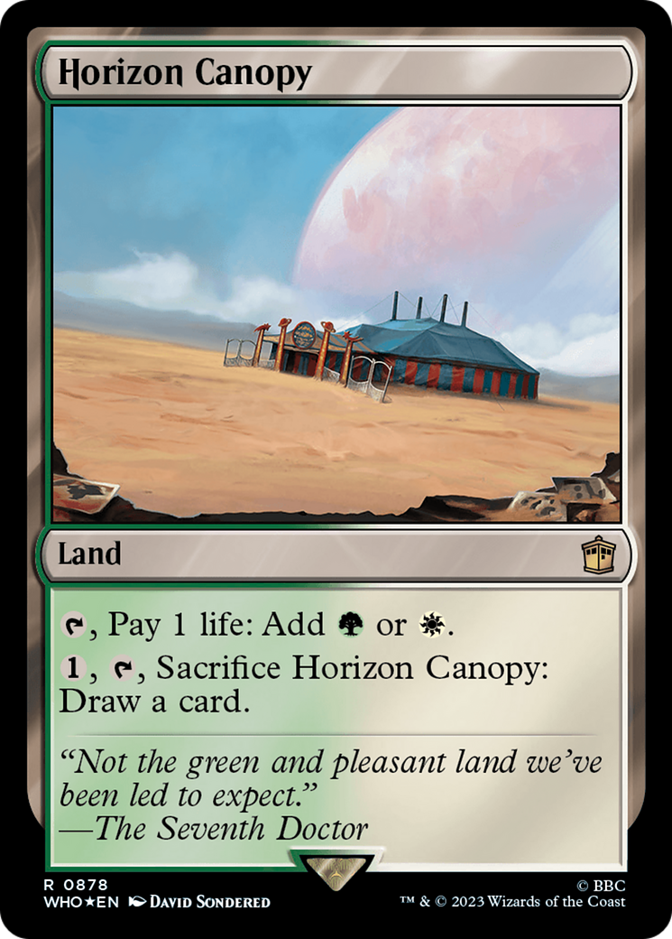 Horizon Canopy (Surge Foil) [Doctor Who] | Kessel Run Games Inc. 