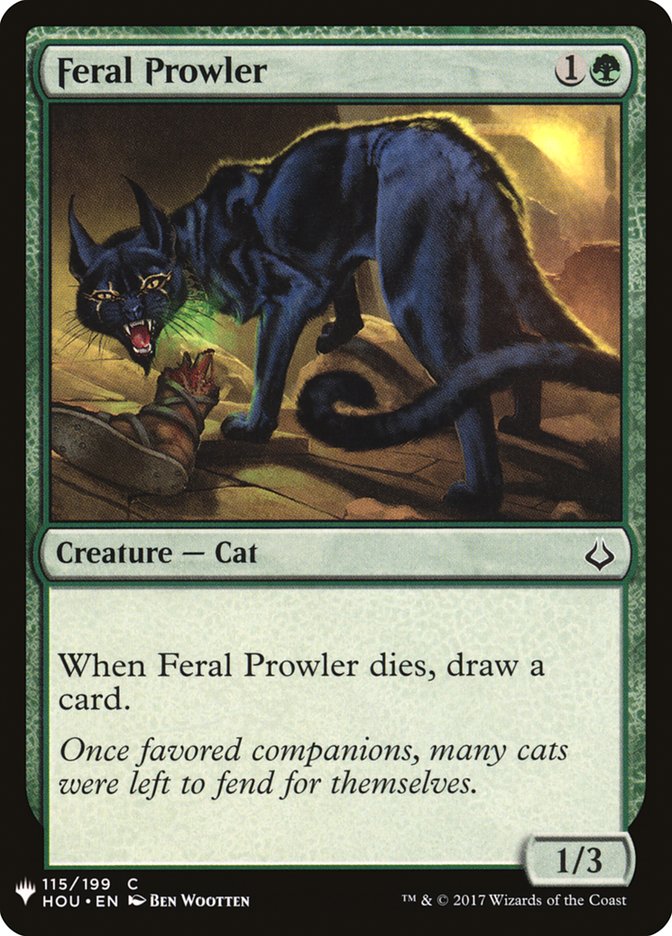 Feral Prowler [Mystery Booster] | Kessel Run Games Inc. 