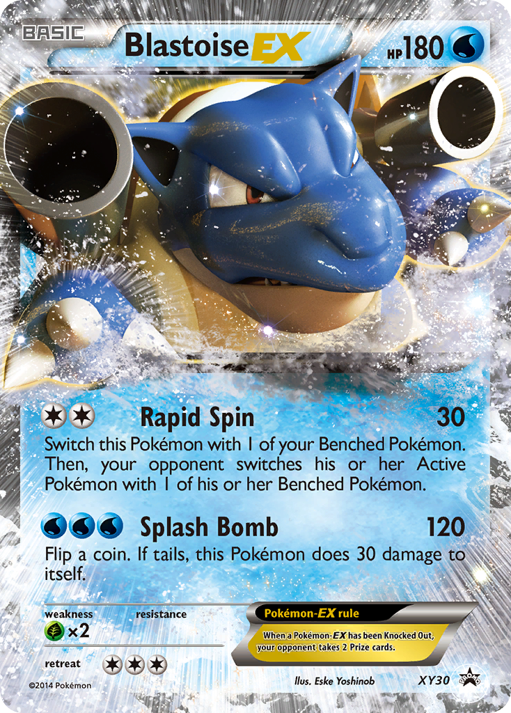 Blastoise EX (XY30) [XY: Black Star Promos] | Kessel Run Games Inc. 