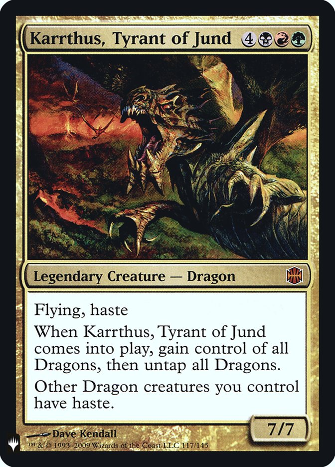 Karrthus, Tyrant of Jund [Mystery Booster] | Kessel Run Games Inc. 