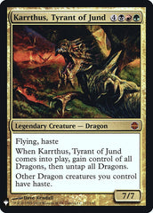 Karrthus, Tyrant of Jund [Mystery Booster] | Kessel Run Games Inc. 