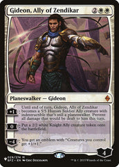 Gideon, Ally of Zendikar [The List] | Kessel Run Games Inc. 