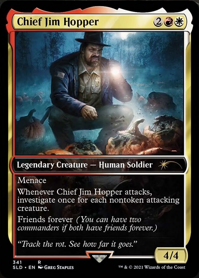 Chief Jim Hopper [Secret Lair Drop Series] | Kessel Run Games Inc. 