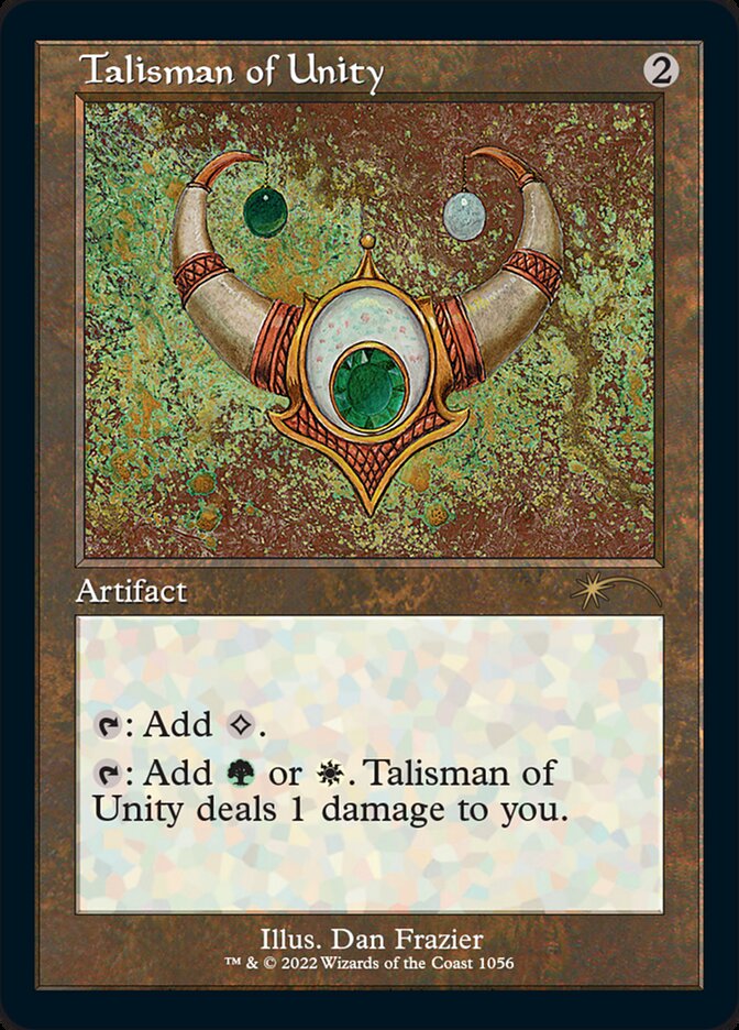 Talisman of Unity (Foil Etched) [Secret Lair Drop Series] | Kessel Run Games Inc. 