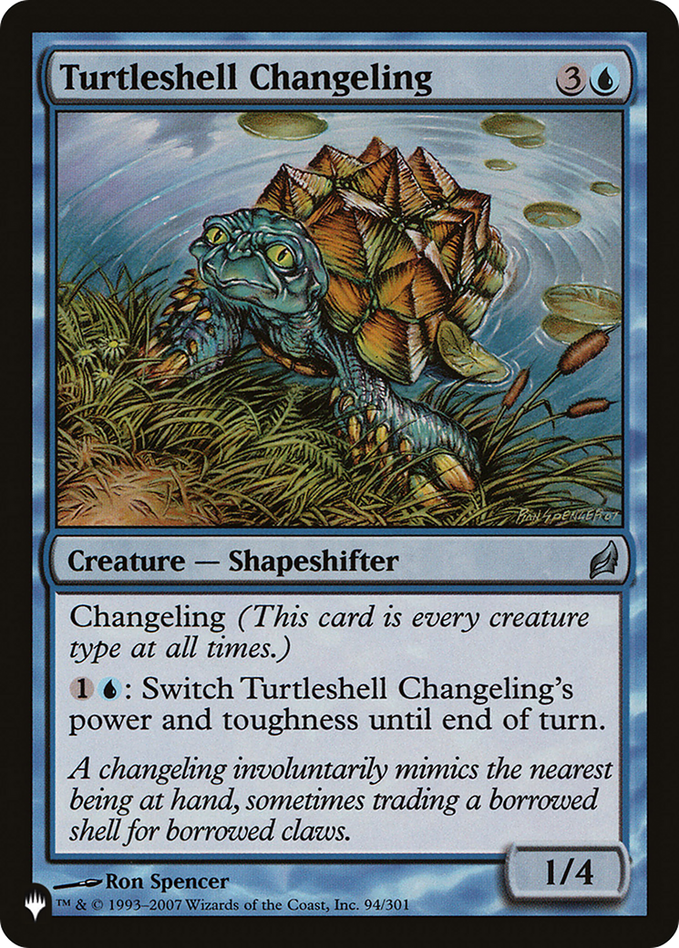 Turtleshell Changeling [The List Reprints] | Kessel Run Games Inc. 