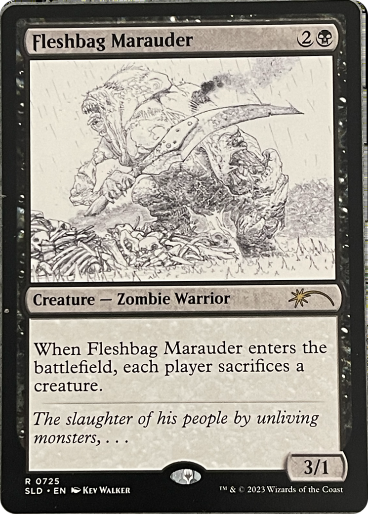 Fleshbag Marauder (Sketch Showcase) [Secret Lair Drop Series] | Kessel Run Games Inc. 