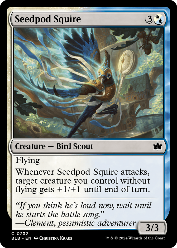 Seedpod Squire [Bloomburrow] | Kessel Run Games Inc. 