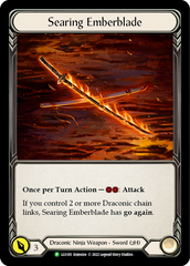 Searing Emberblade [LGS105] (Promo)  Cold Foil | Kessel Run Games Inc. 