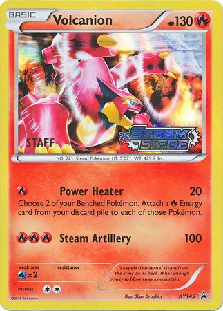 Volcanion (XY145) (Staff) [XY: Black Star Promos] | Kessel Run Games Inc. 