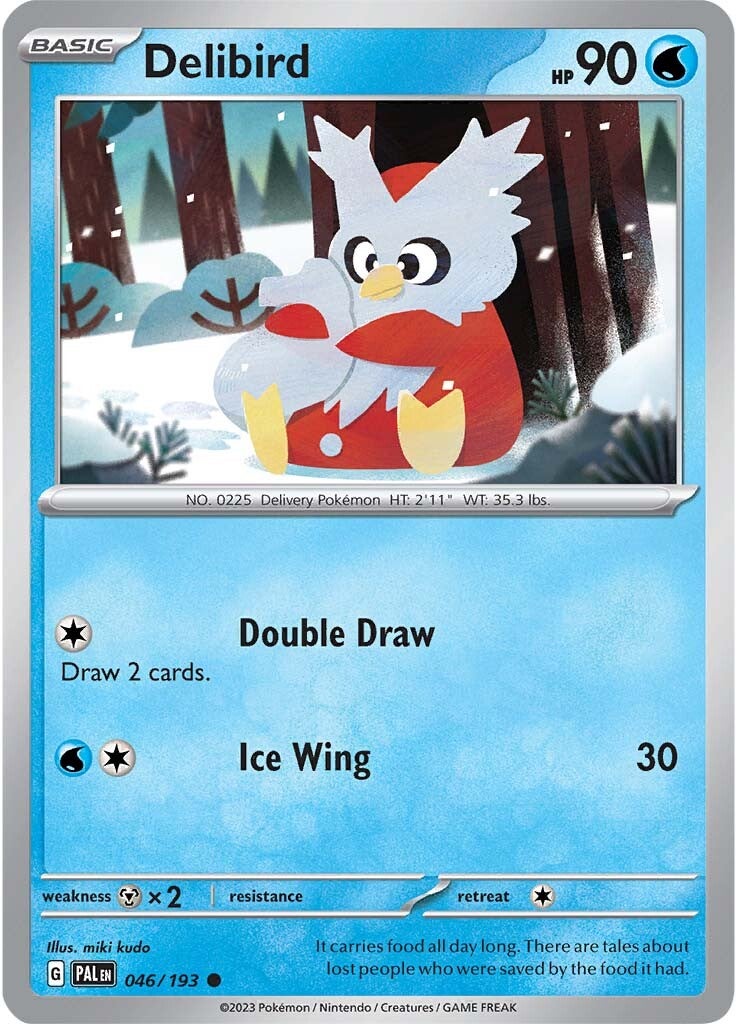 Delibird (046/193) [Scarlet & Violet: Paldea Evolved] | Kessel Run Games Inc. 