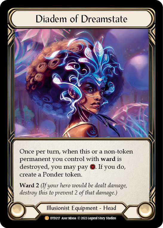 Diadem of Dreamstate [DTD217] (Dusk Till Dawn)  Rainbow Foil | Kessel Run Games Inc. 