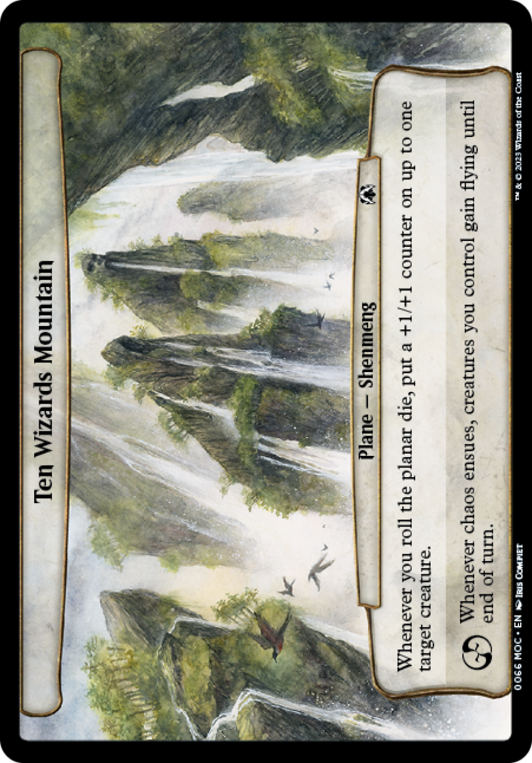 Ten Wizards Mountain [March of the Machine Commander] | Kessel Run Games Inc. 