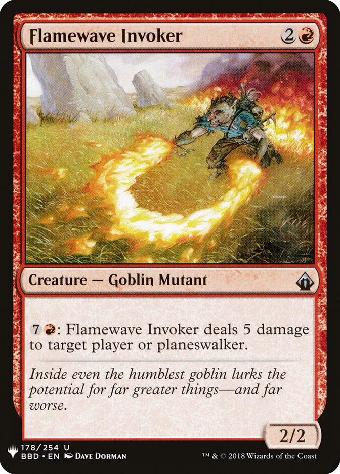 Flamewave Invoker [Mystery Booster] | Kessel Run Games Inc. 