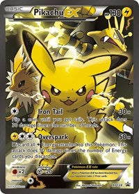 Pikachu EX (XY124) (Jumbo Card) [XY: Black Star Promos] | Kessel Run Games Inc. 