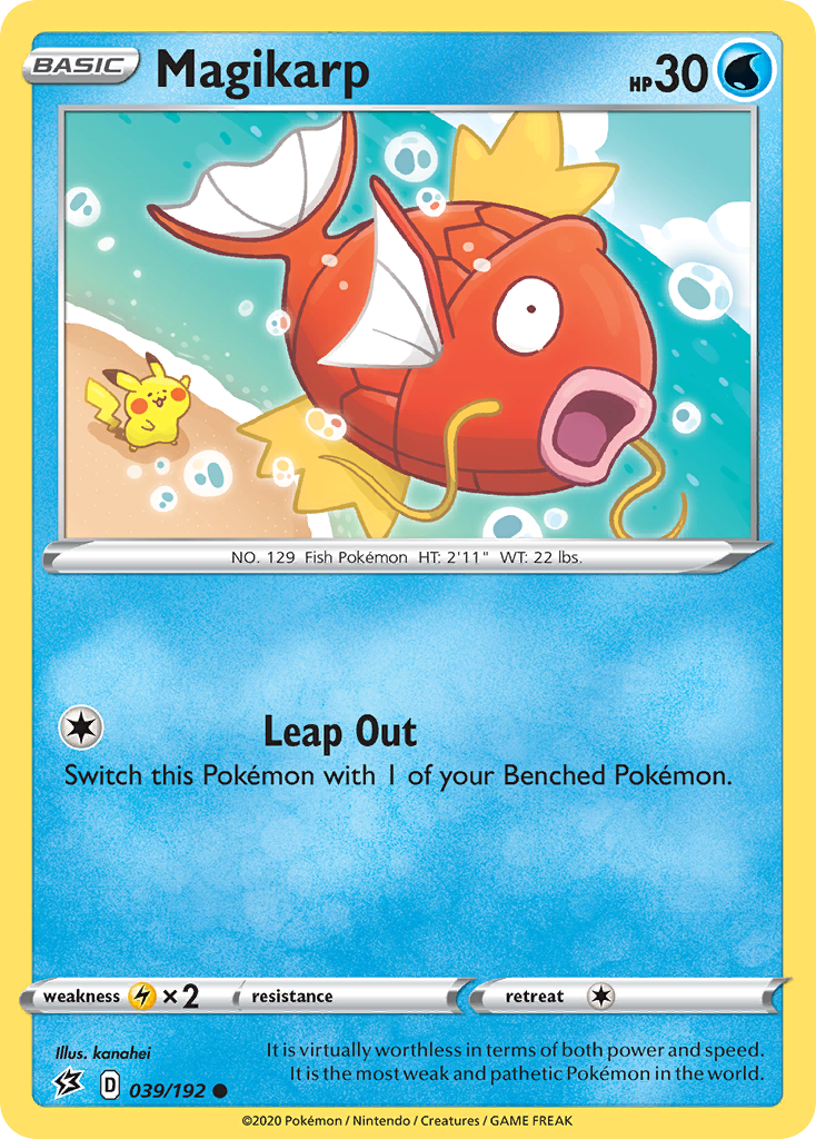 Magikarp (039/192) [Sword & Shield: Rebel Clash] | Kessel Run Games Inc. 