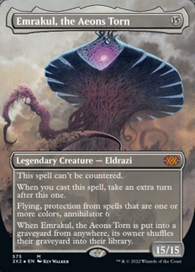 Emrakul, the Aeons Torn (Textured Foil) [Double Masters 2022] | Kessel Run Games Inc. 