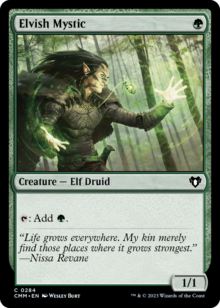 Elvish Mystic [Commander Masters] | Kessel Run Games Inc. 