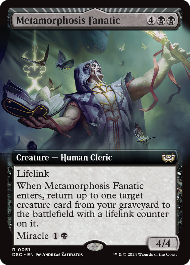 Metamorphosis Fanatic (Extended Art) [Duskmourn: House of Horror Commander] | Kessel Run Games Inc. 