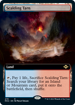 Scalding Tarn (Extended Art) [Modern Horizons 2] | Kessel Run Games Inc. 