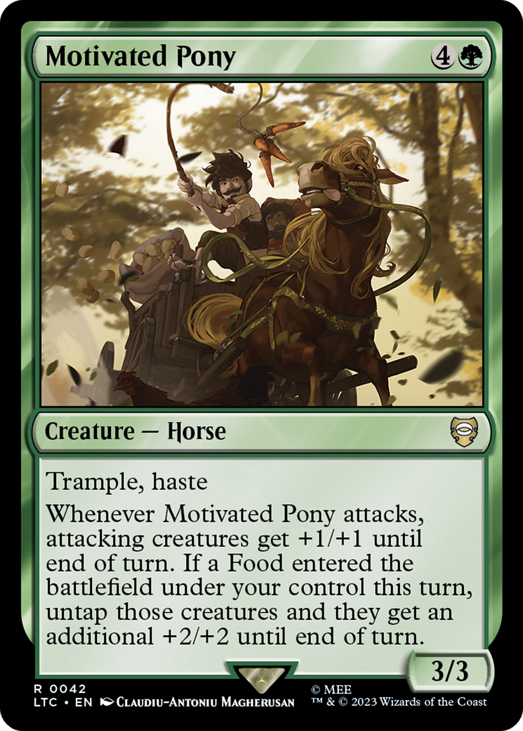 Motivated Pony [The Lord of the Rings: Tales of Middle-Earth Commander] | Kessel Run Games Inc. 