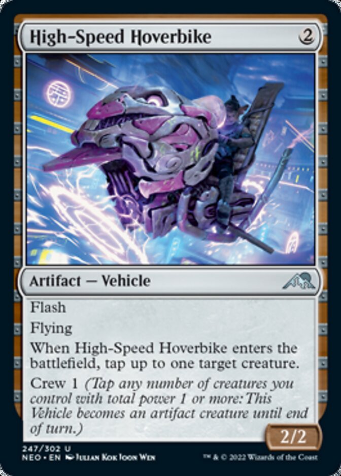 High-Speed Hoverbike [Kamigawa: Neon Dynasty] | Kessel Run Games Inc. 