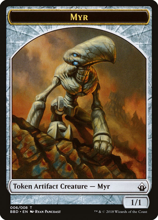 Myr Token [Battlebond Tokens] | Kessel Run Games Inc. 