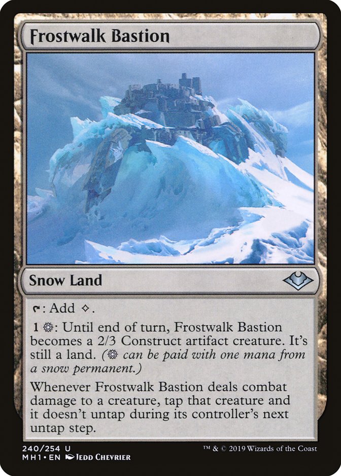 Frostwalk Bastion [Modern Horizons] | Kessel Run Games Inc. 