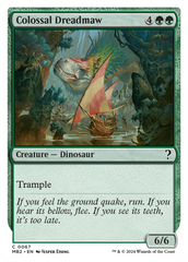 Colossal Dreadmaw (White Border) [Mystery Booster 2] | Kessel Run Games Inc. 