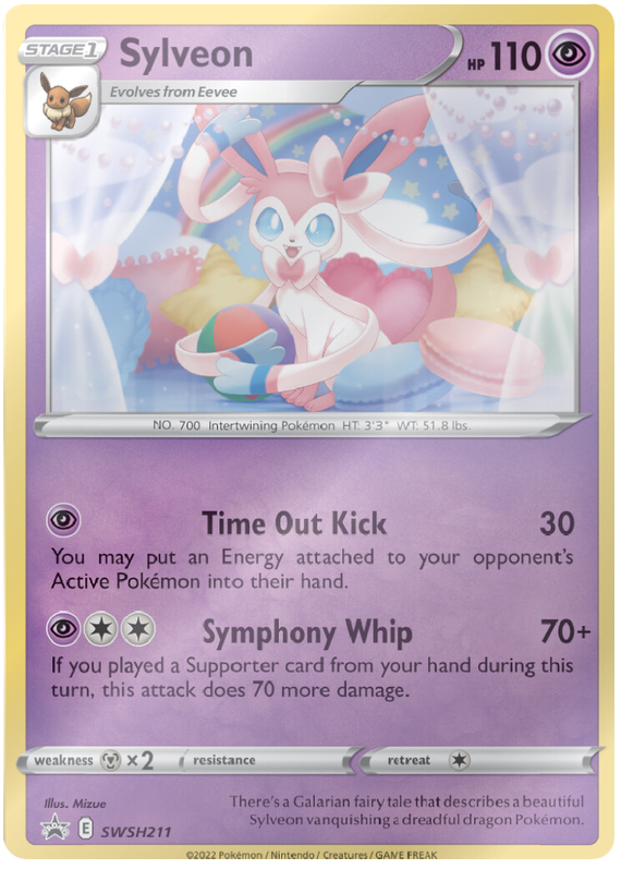 Sylveon (SWSH211) [Sword & Shield: Black Star Promos] | Kessel Run Games Inc. 