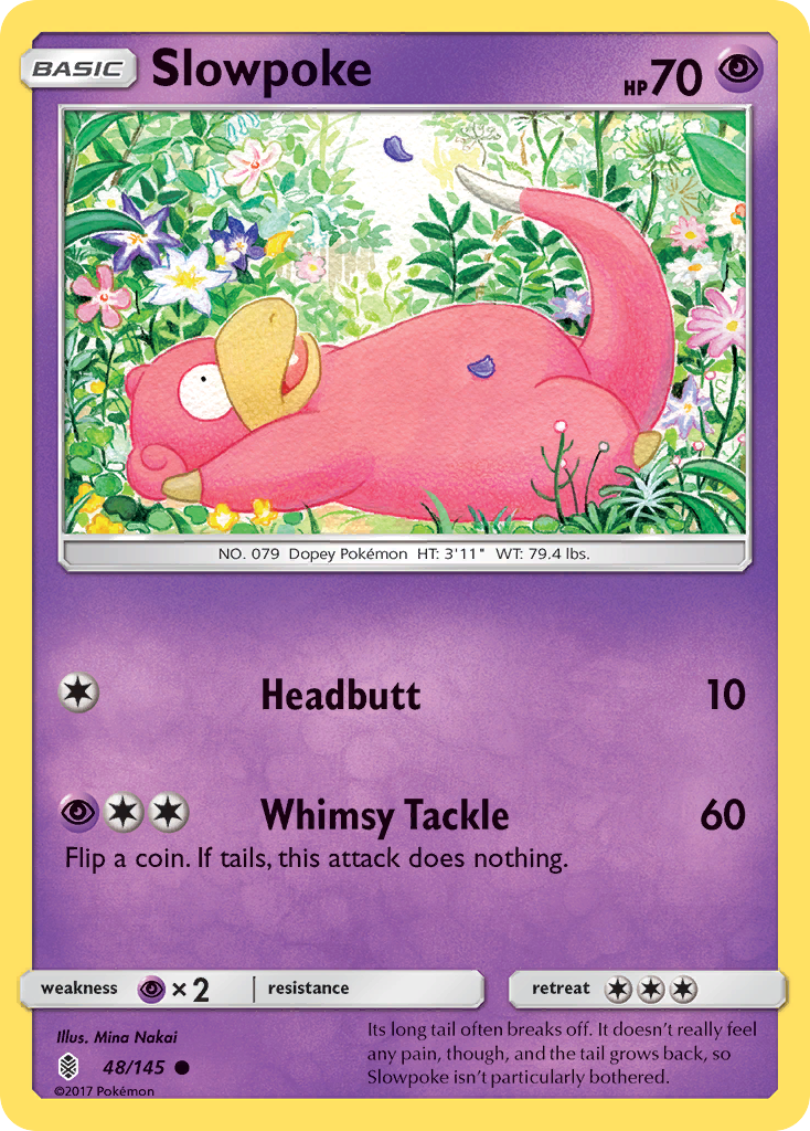 Slowpoke (48/145) [Sun & Moon: Guardians Rising] | Kessel Run Games Inc. 