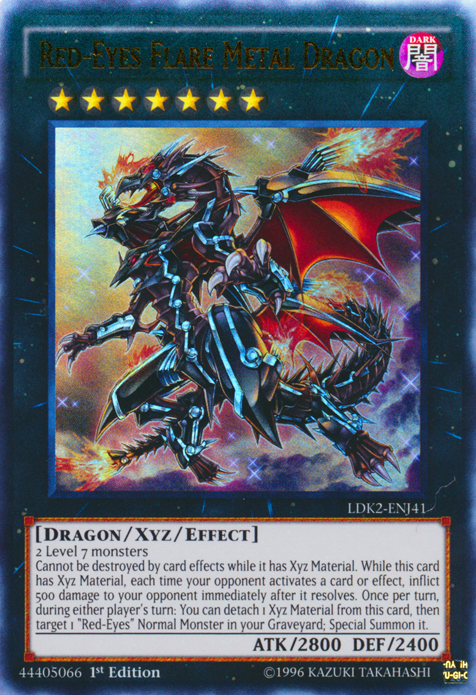 Red-Eyes Flare Metal Dragon [LDK2-ENJ41] Ultra Rare | Kessel Run Games Inc. 