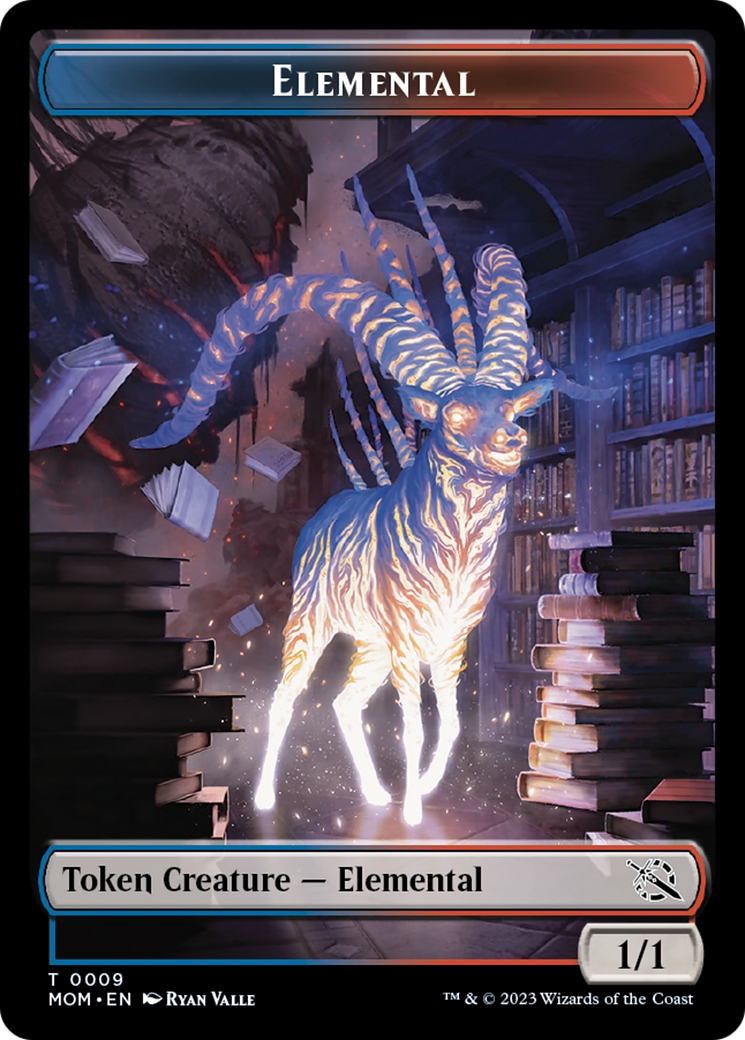 Elemental Token [March of the Machine Tokens] | Kessel Run Games Inc. 