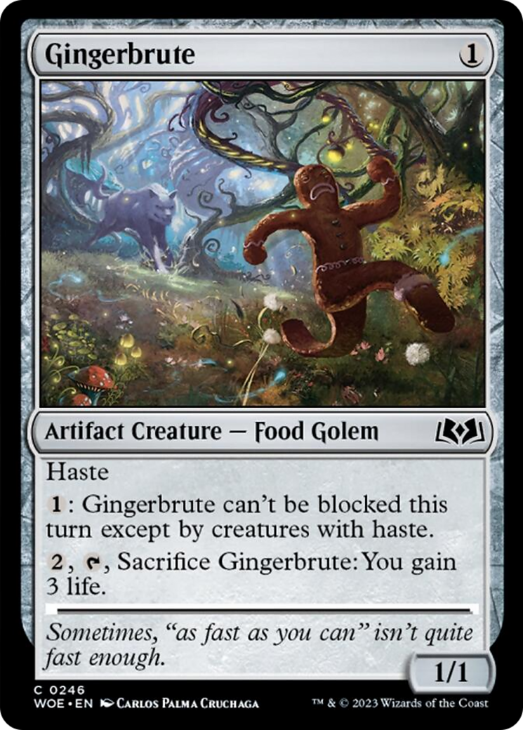 Gingerbrute [Wilds of Eldraine] | Kessel Run Games Inc. 