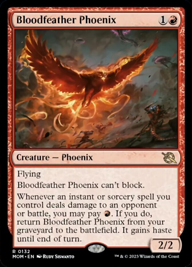 Bloodfeather Phoenix [March of the Machine] | Kessel Run Games Inc. 