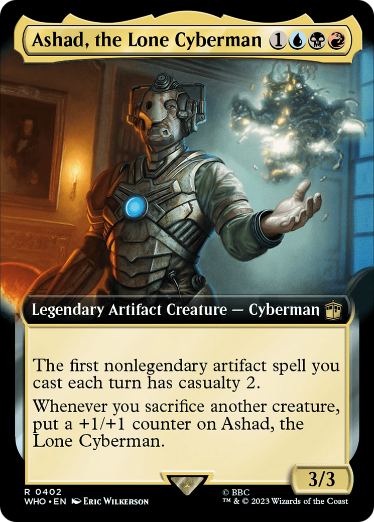 Ashad, the Lone Cyberman (Extended Art) [Doctor Who] | Kessel Run Games Inc. 