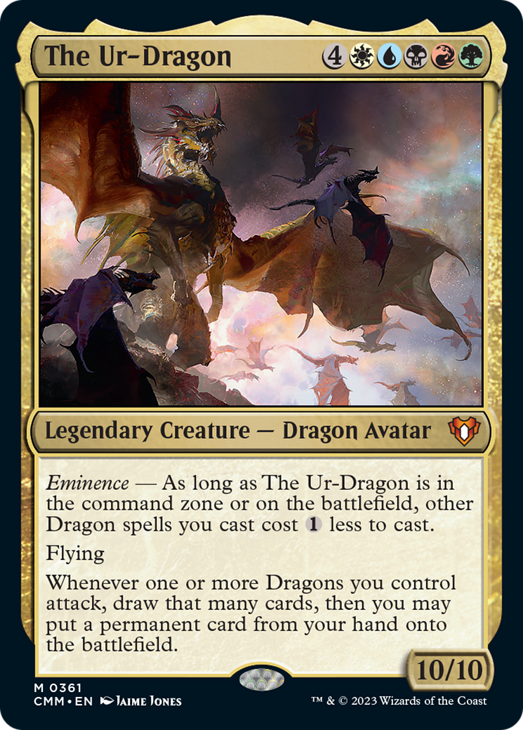 The Ur-Dragon [Commander Masters] | Kessel Run Games Inc. 