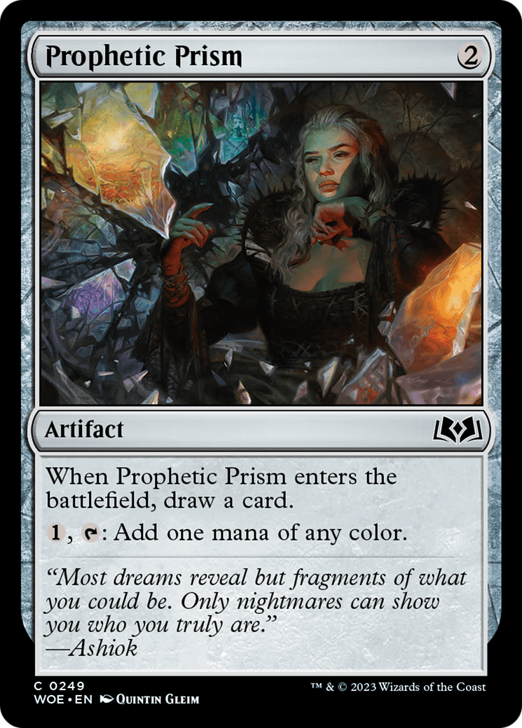 Prophetic Prism [Wilds of Eldraine] | Kessel Run Games Inc. 