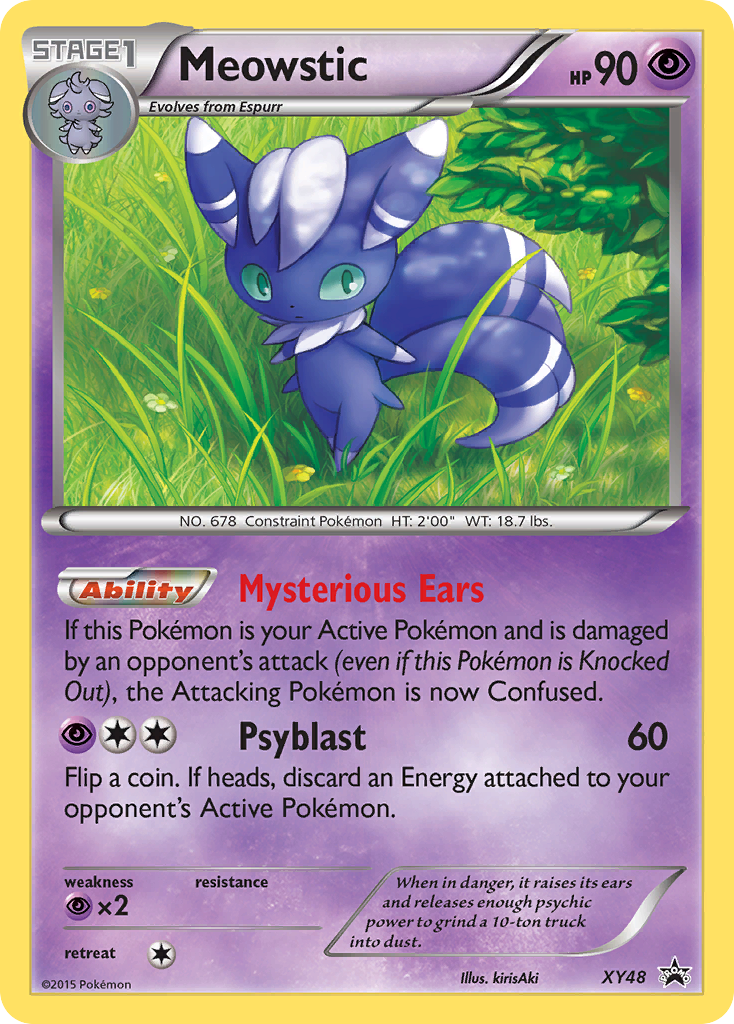 Meowstic (XY48) [XY: Black Star Promos] | Kessel Run Games Inc. 