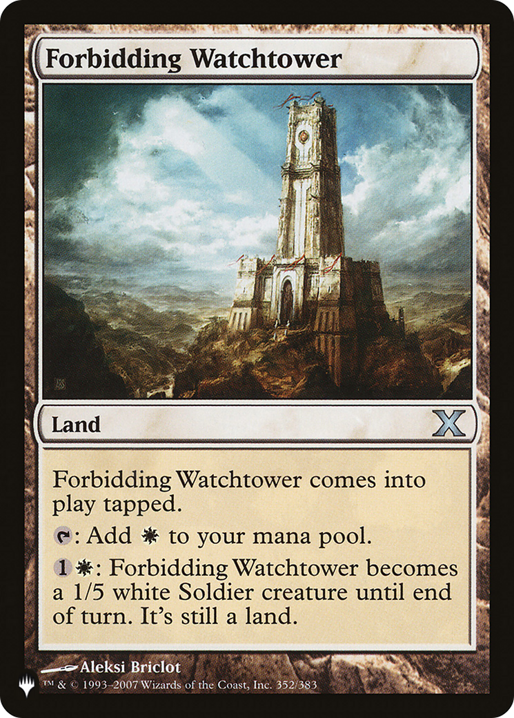 Forbidding Watchtower [The List] | Kessel Run Games Inc. 