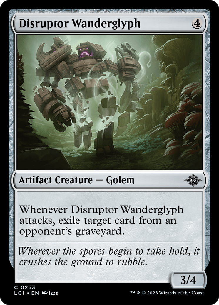 Disruptor Wanderglyph [The Lost Caverns of Ixalan] | Kessel Run Games Inc. 