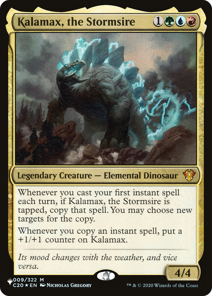 Kalamax, the Stormsire [The List] | Kessel Run Games Inc. 