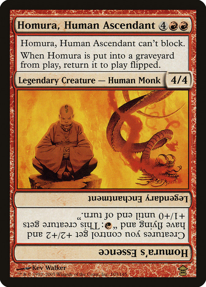 Homura, Human Ascendant // Homura's Essence [Saviors of Kamigawa] | Kessel Run Games Inc. 