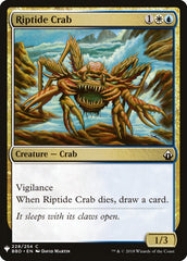 Riptide Crab [Mystery Booster] | Kessel Run Games Inc. 