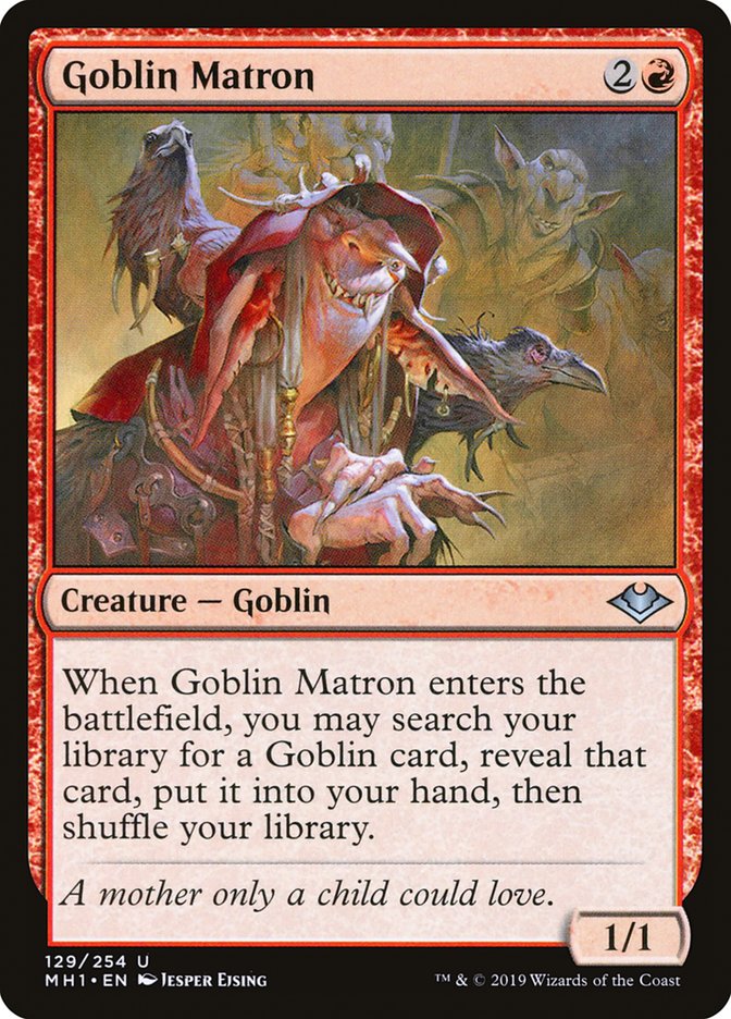 Goblin Matron [Modern Horizons] | Kessel Run Games Inc. 