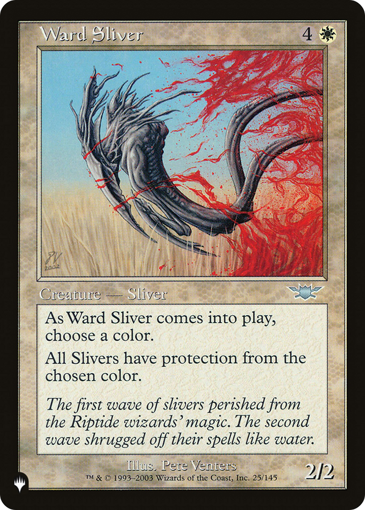 Ward Sliver [The List Reprints] | Kessel Run Games Inc. 