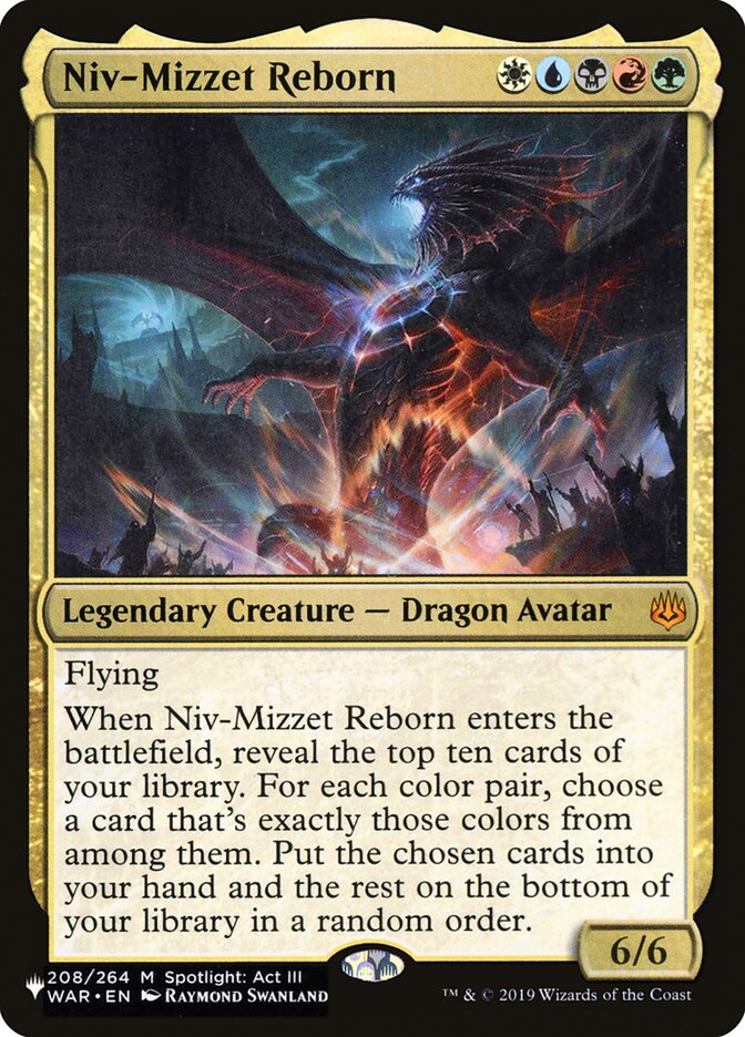 Niv-Mizzet Reborn [The List] | Kessel Run Games Inc. 